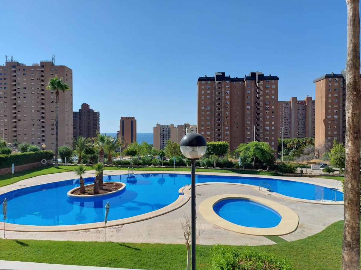 Las Marinas 8O Con Vistas Al Mar Y Piscina By Vero Benidorm Kültér fotó
