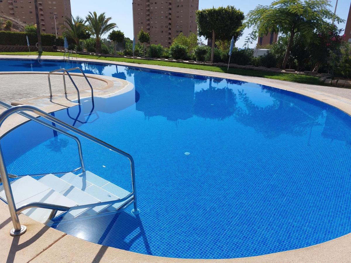 Las Marinas 8O Con Vistas Al Mar Y Piscina By Vero Benidorm Kültér fotó