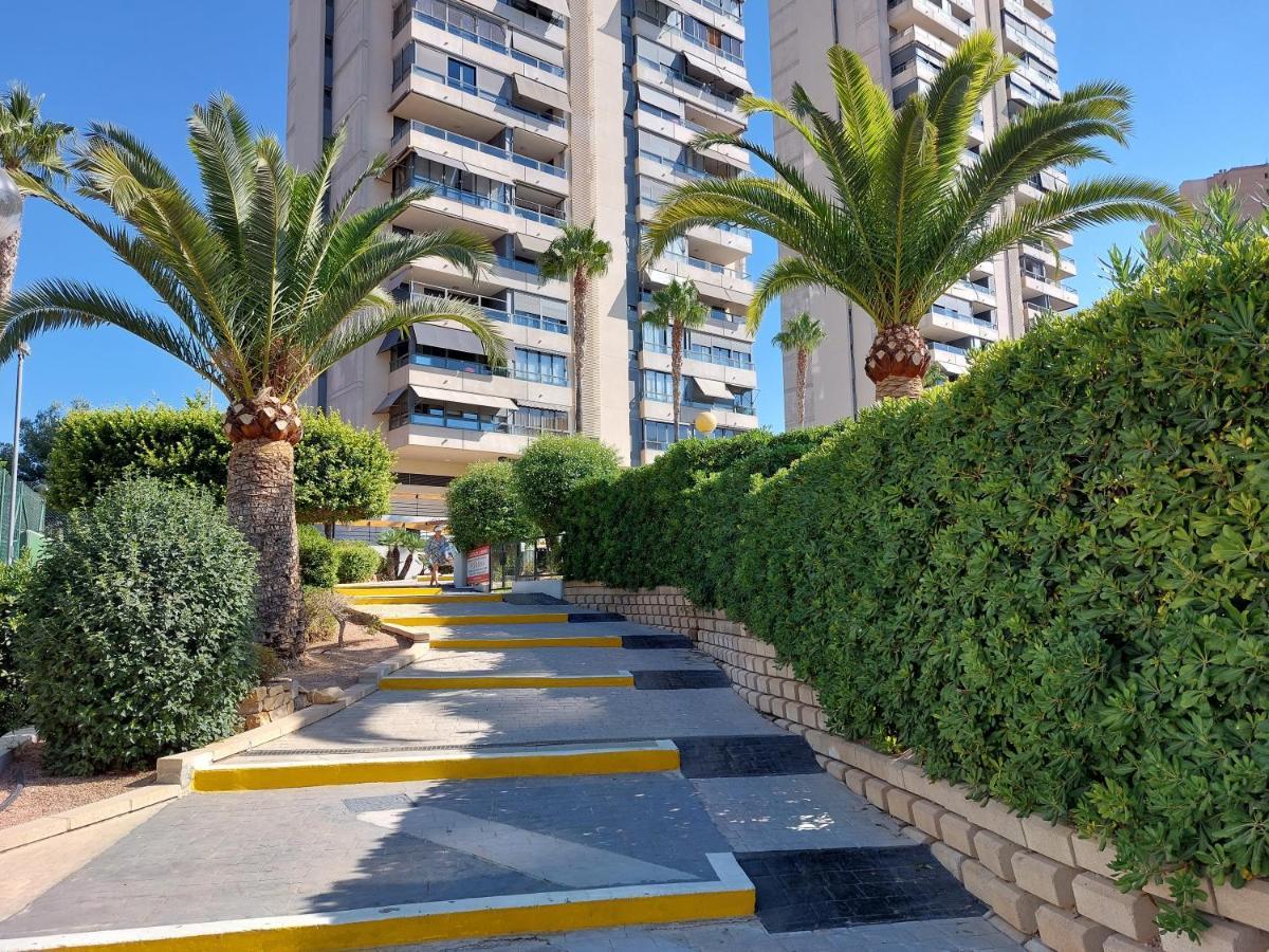 Las Marinas 8O Con Vistas Al Mar Y Piscina By Vero Benidorm Kültér fotó