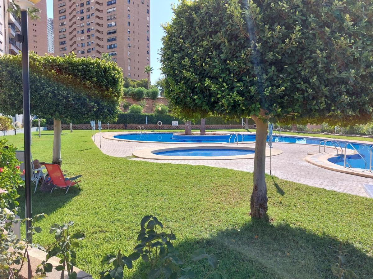 Las Marinas 8O Con Vistas Al Mar Y Piscina By Vero Benidorm Kültér fotó