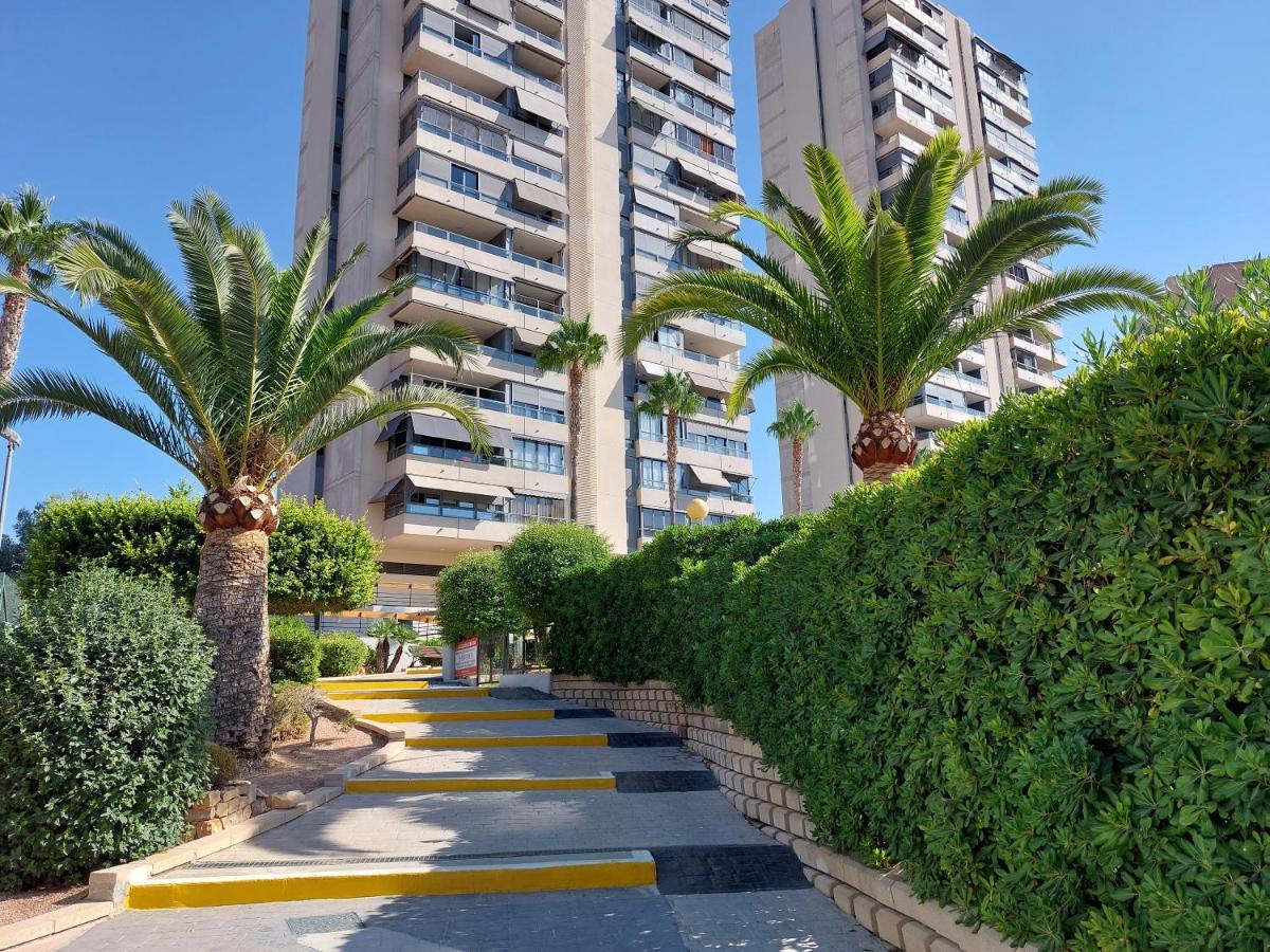 Las Marinas 8O Con Vistas Al Mar Y Piscina By Vero Benidorm Kültér fotó