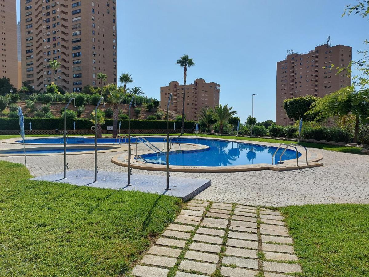 Las Marinas 8O Con Vistas Al Mar Y Piscina By Vero Benidorm Kültér fotó